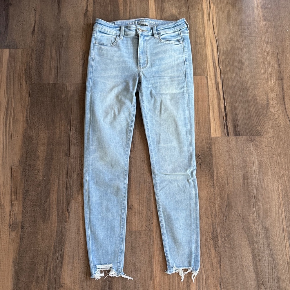 American Eagle Super high rise Jeggings